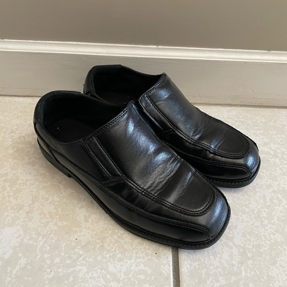 George Black Boys' Slip-On Dress Shoes